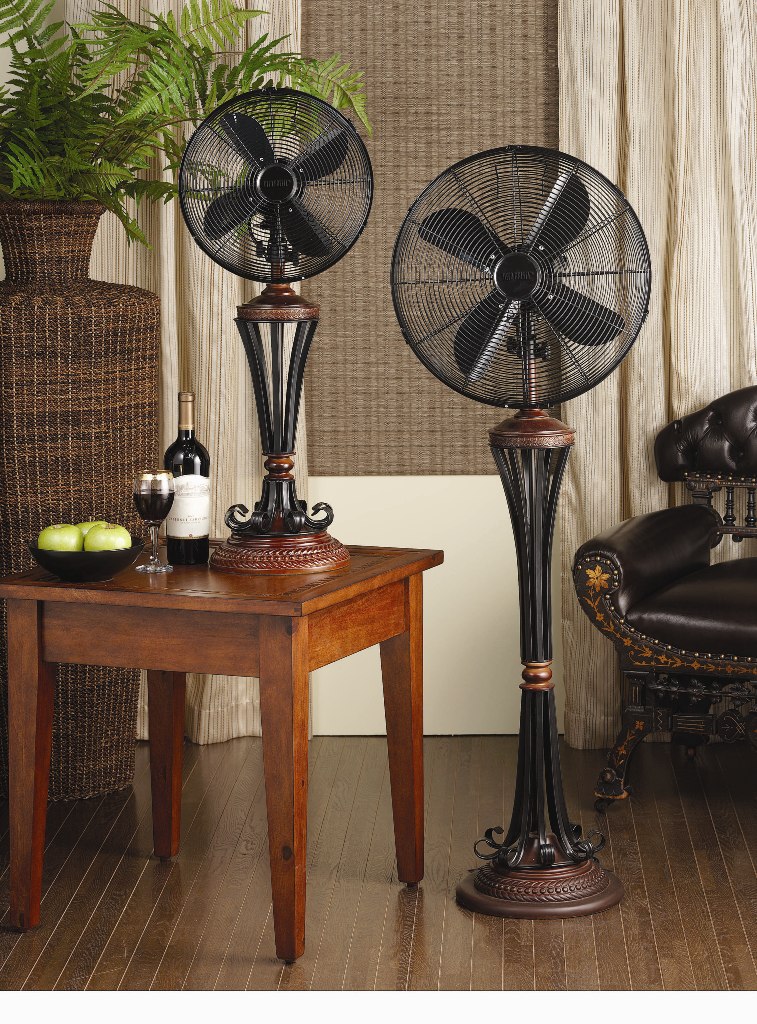 DBF0235 DBF0401 Venezia Table Top Fans and Venezia Floor Fans by Deco